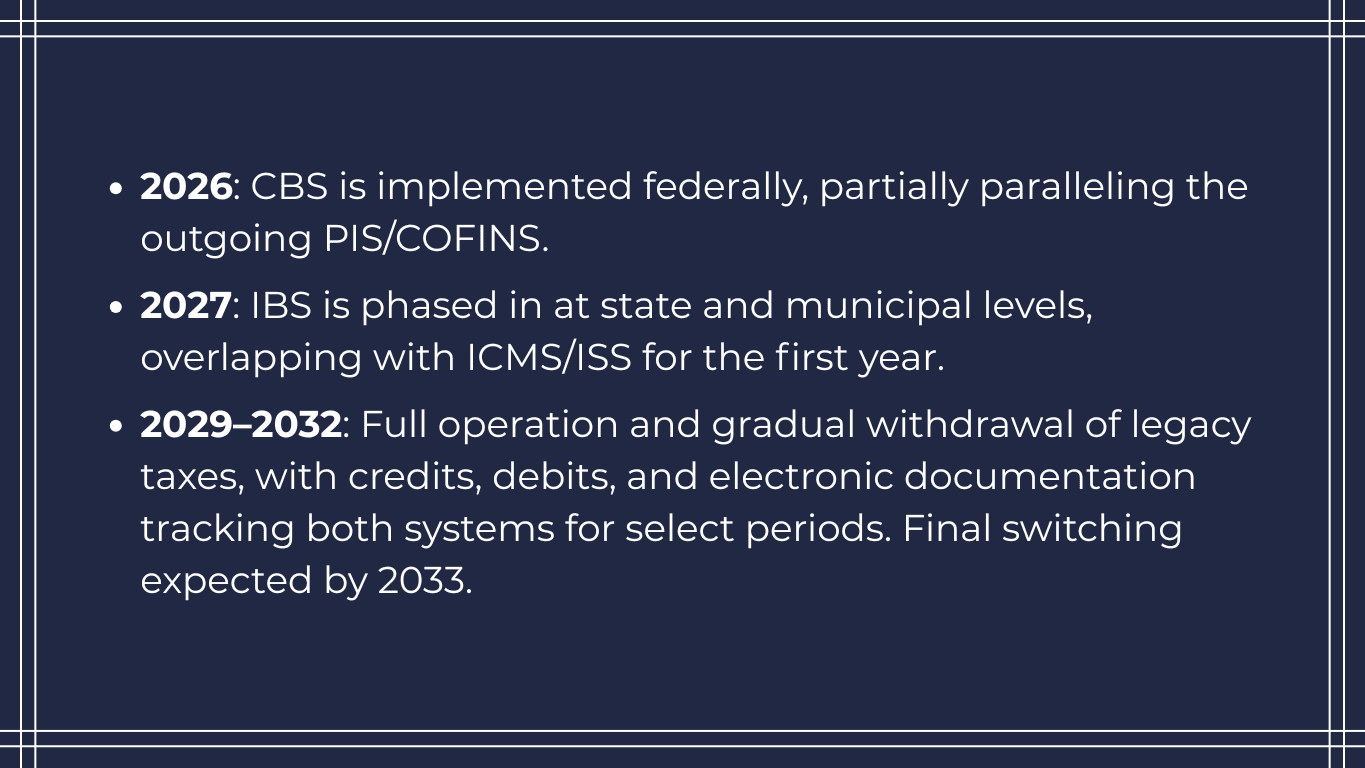 Transition details timeline, rules, and government objectives