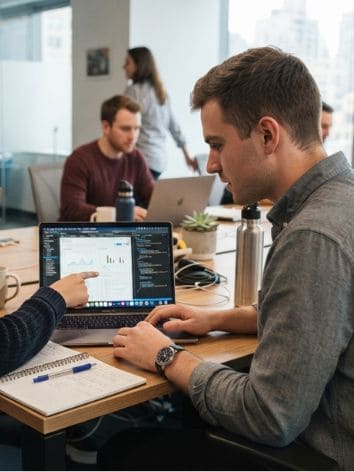 Monthly reporting for an R&D center